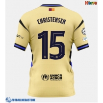 Fotballdrakt Herre Barcelona Andreas Christensen #15 Bortedrakt 2025-26 Kortermet